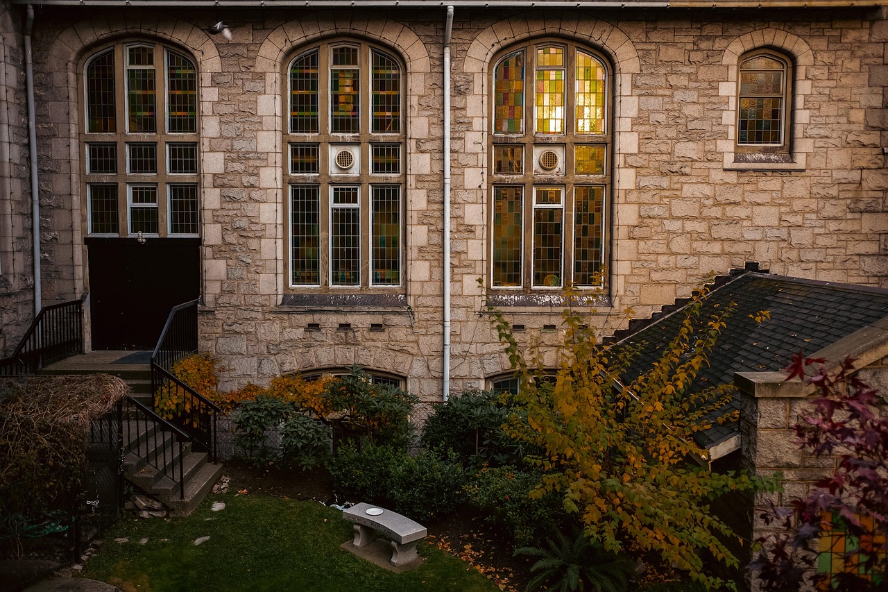 Community conversation taking place in a warm meeting space